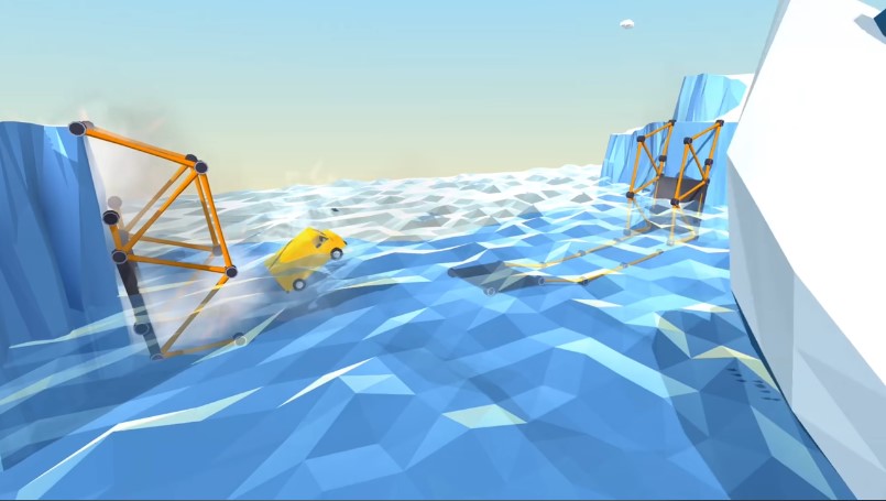 Build a Bridge! ключ Steam — Головоломка, где ваш мост рухнет. И это будет весело.